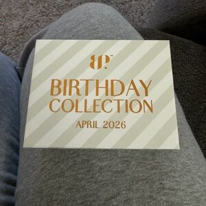 Birthday Collection Card - April 2026